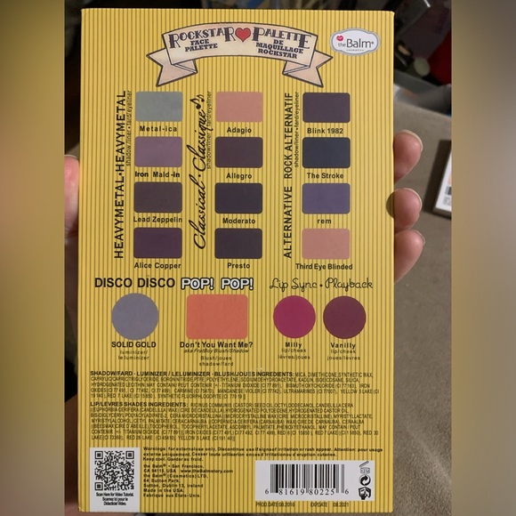 TheBalm Balm Jovi Rockstar palette - Picture 6 of 7
